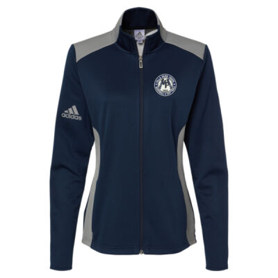 Women's Adidas Textured Mixed Media Jacket Women's Adidas Textured Mixed Media Jacket Thumbnail